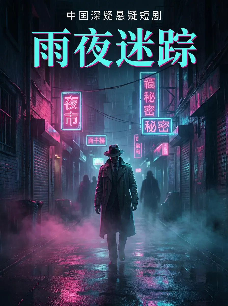 卡楚米 悬疑追踪短剧 - 雨夜迷踪海报